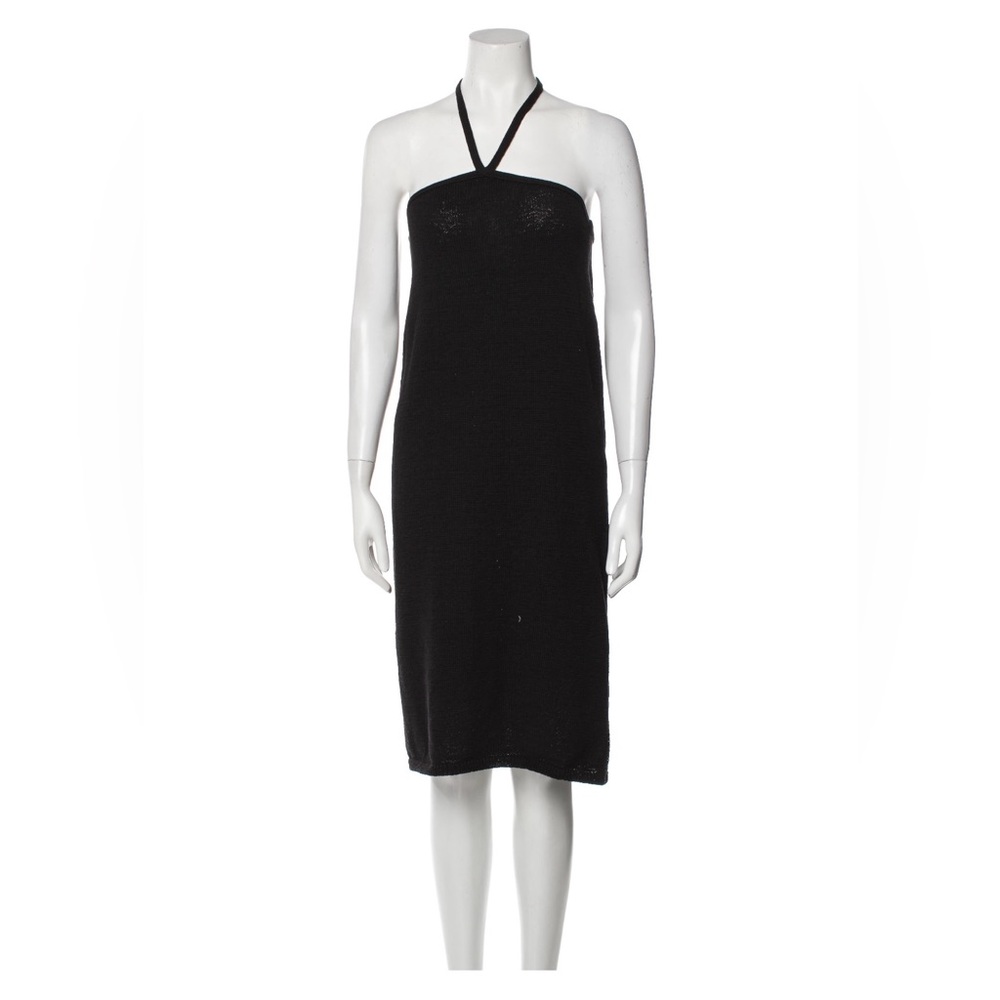 Cult Gaia Halterneck Mini Dress Black Size Small